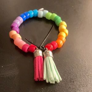 Handmade rainbow bracelet
